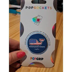 POPSOCKETS POPGRIP PHONE GRIP TOP AMERICAN FLAG Whale Fishing Vineyard Vines